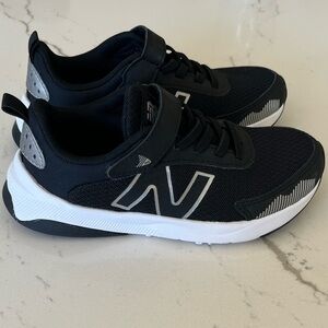 New Balance Kids Black and White Sneakers